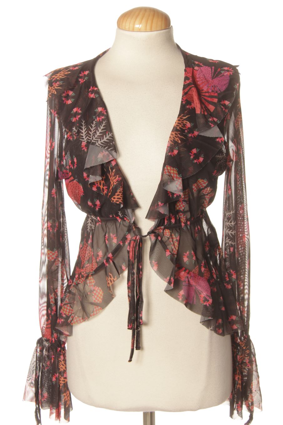 Blouse à manches longues Desigual de la taille M, de couleur imprimés