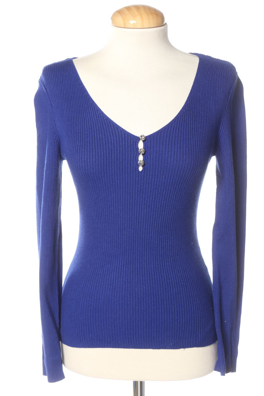 Pullover von Morgan de toi Größe S, Farbe Blau, für