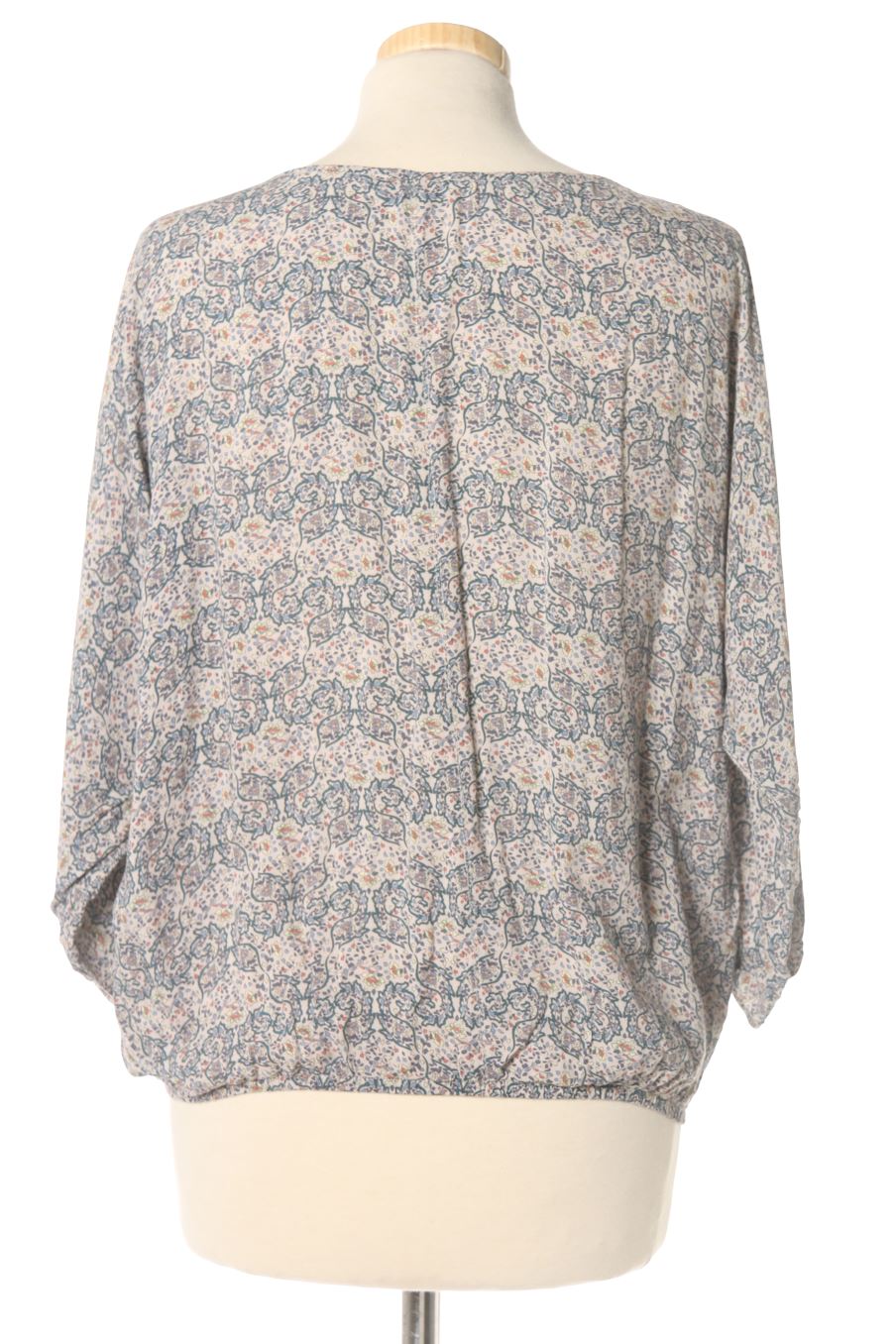 Blouse à manches courtes Promod de la taille M, de couleur fleurs