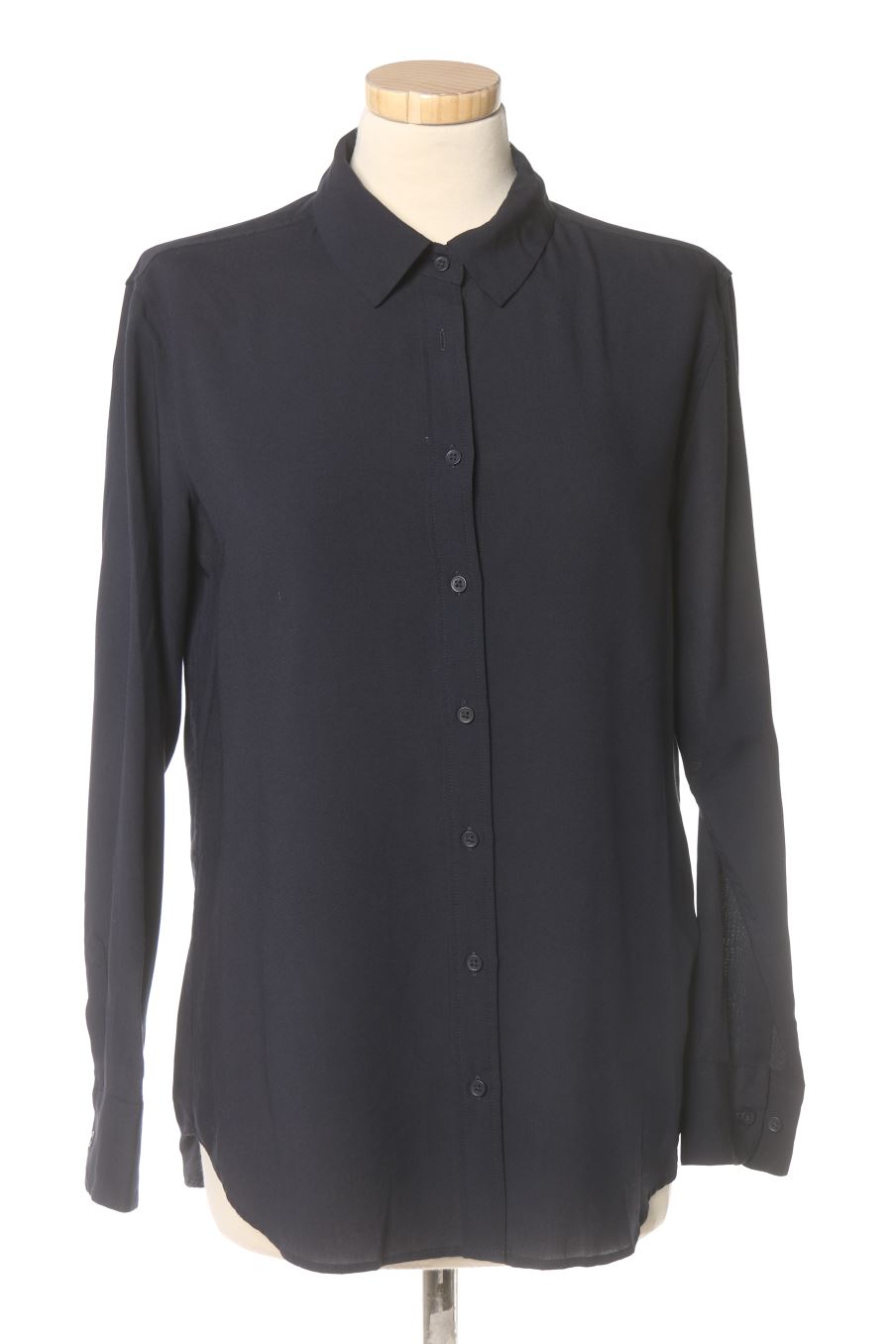 Chemise Uniqlo de la taille S, de couleur bleu marine
