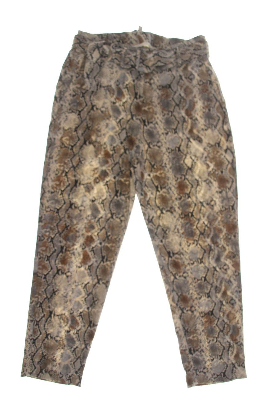 Pantalon Cortefiel de la taille S, de couleur animal print