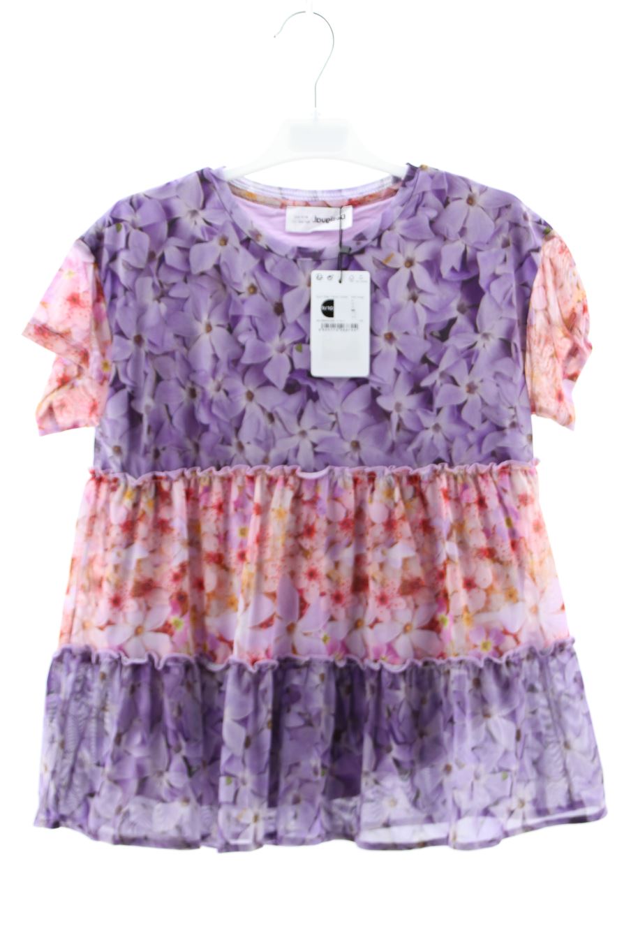 T-shirt Desigual de la taille 9 ans avec une étiquette