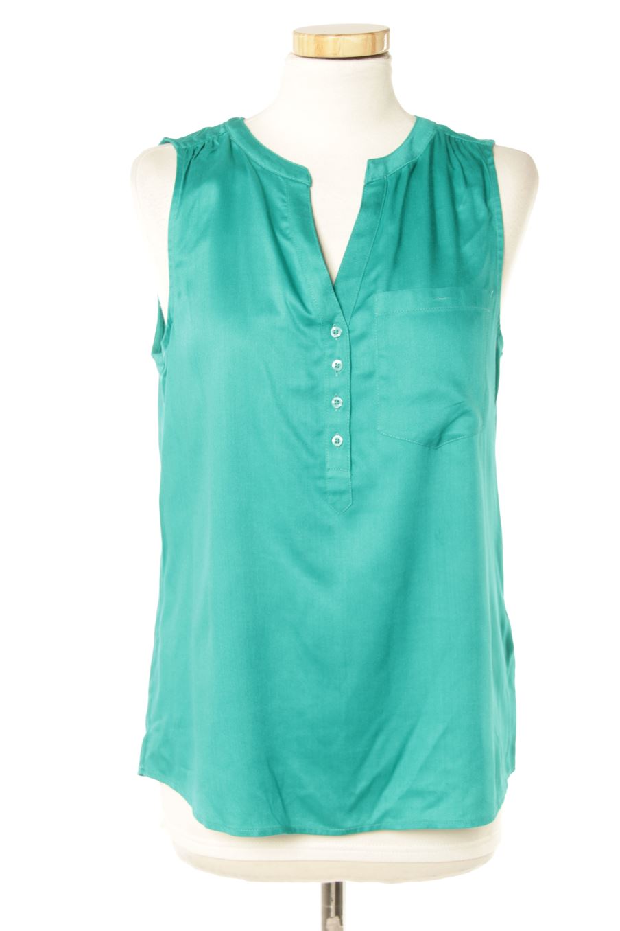 Blouse à manches courtes Street one de la taille 36, de couleur turquoise