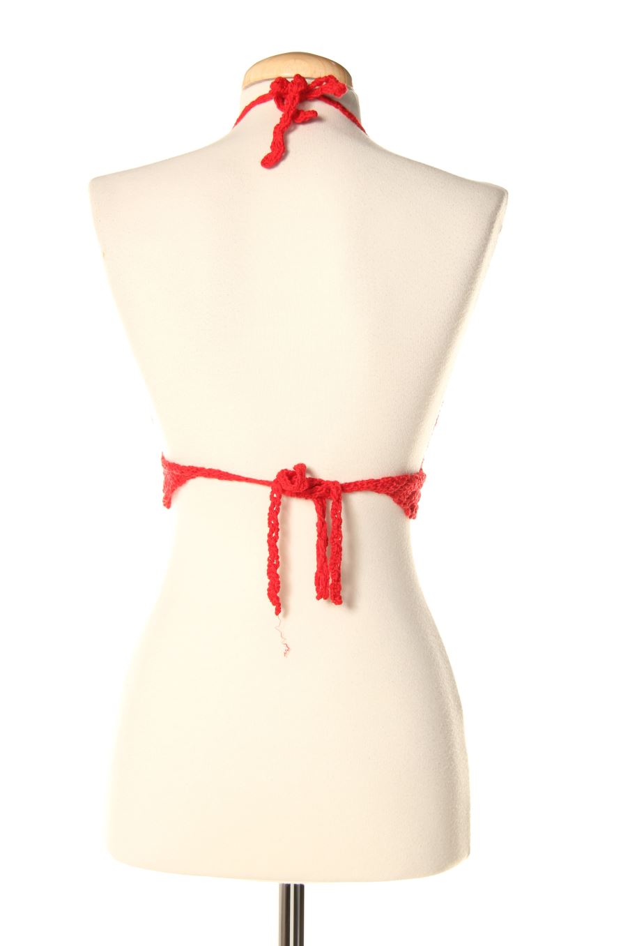 Top de PERCENTIL de la talla XS, de color rojo