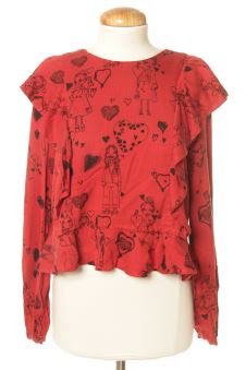 Blusa de manga larga S Stradivarius, foto 1 de 2