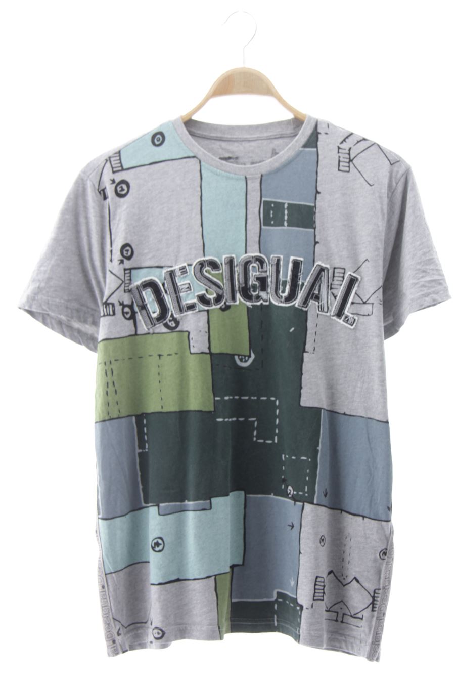 Camiseta manga corta de Desigual de la talla XL