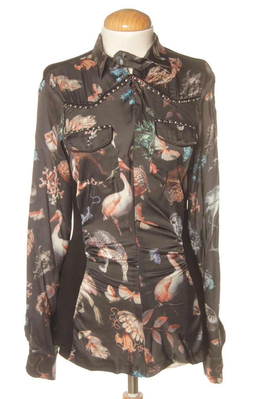 Camisa de Ross Disera de la talla S, de color estampado