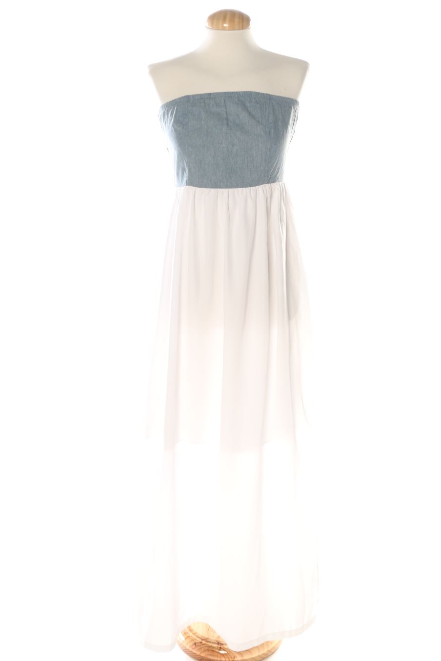 Vestido casual de Tezenis de la talla S, de color blanco