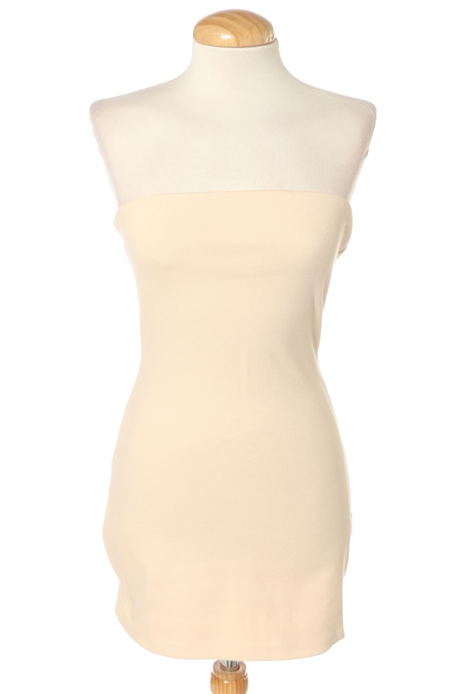 Robe casual Mango de la taille XS, de couleur beige