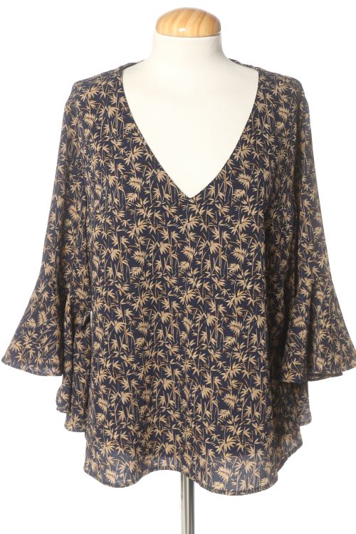 Kurzärmelige Bluse