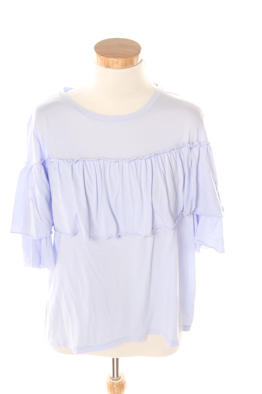 T-shirt Pull & Bear de la taille S, de couleur pourpre