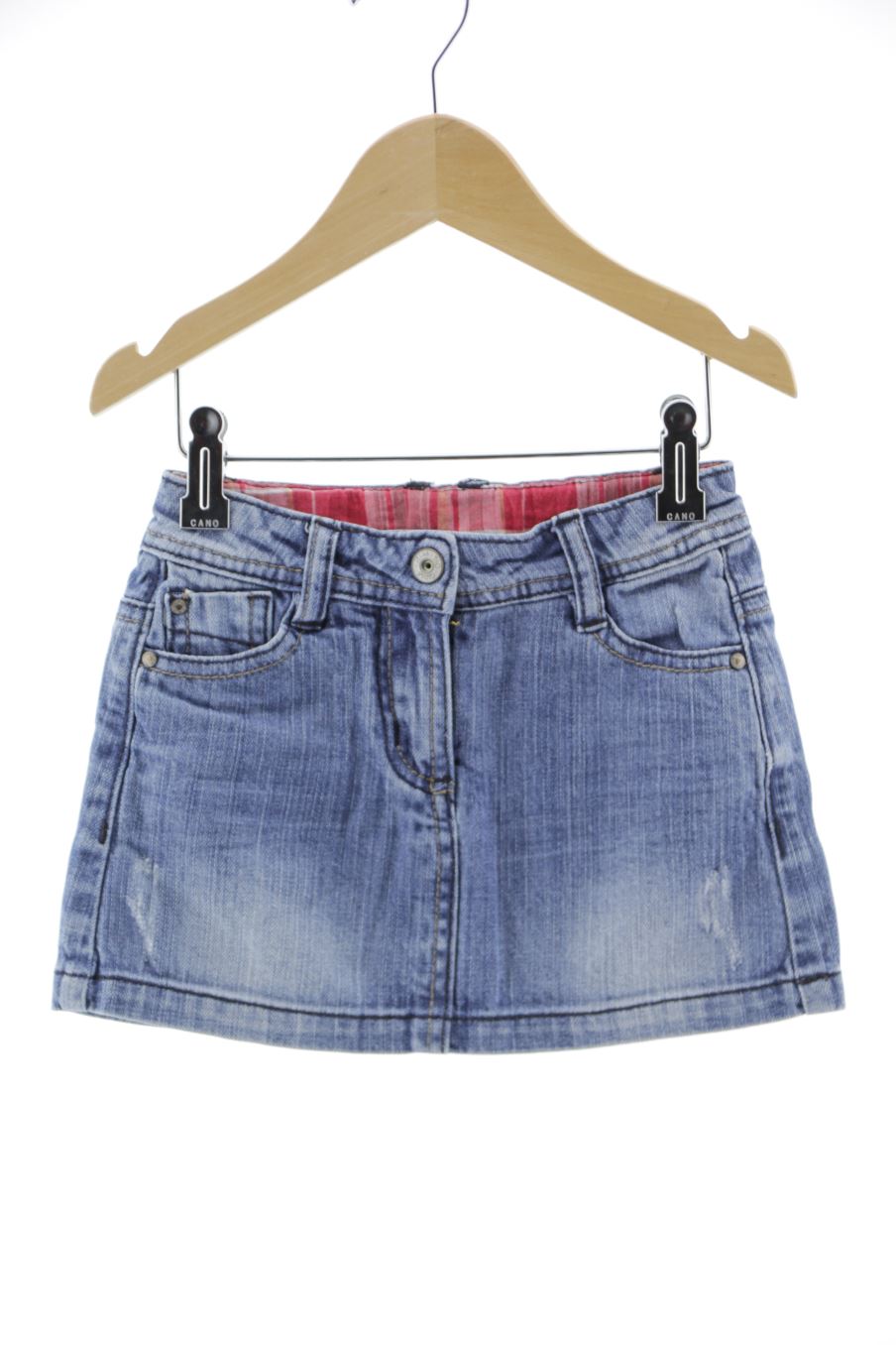 Jupe Tape à l'oeil de la taille 4 ans de denim de seconde main
