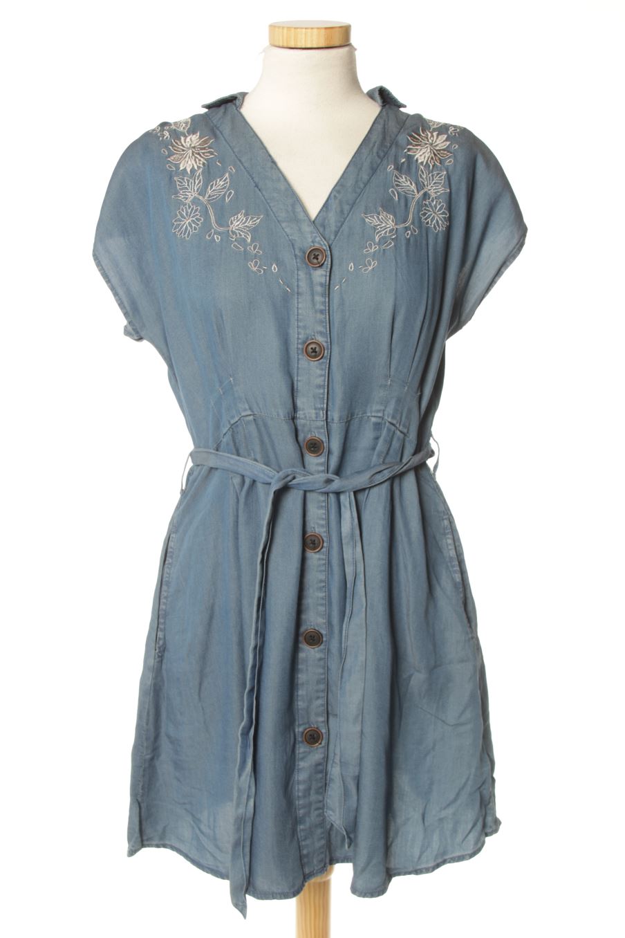 Vestido casual de Koroshi de la talla M, de color azul