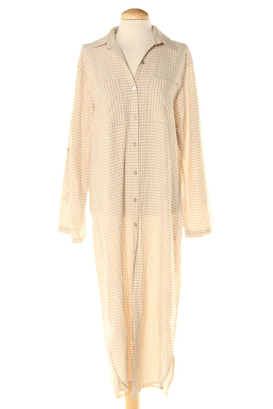 Robe casual Made in italy de la taille L, de couleur carreaux