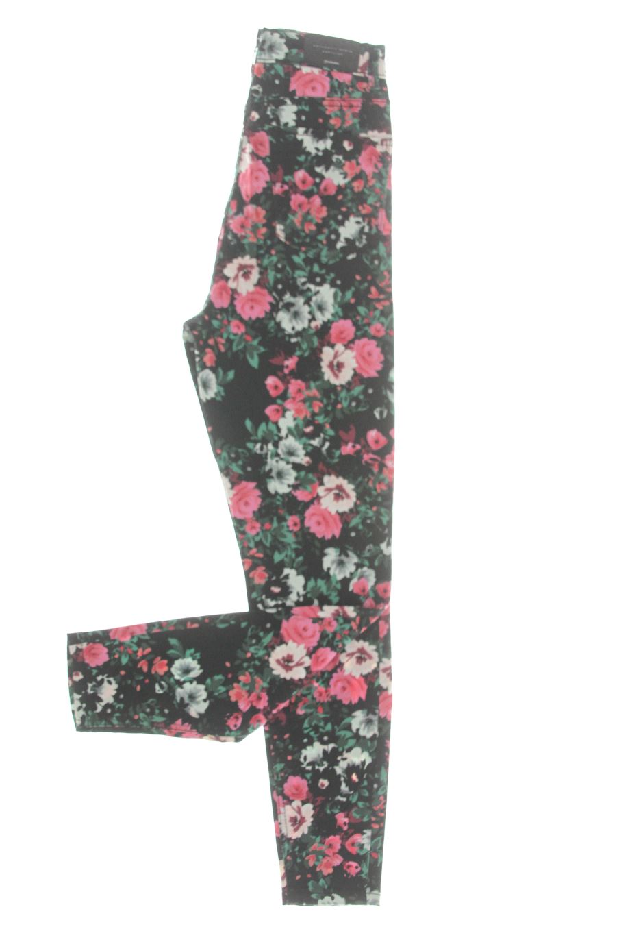 Vaqueros de Stradivarius de la talla 38, de color flores de ropa vaquera