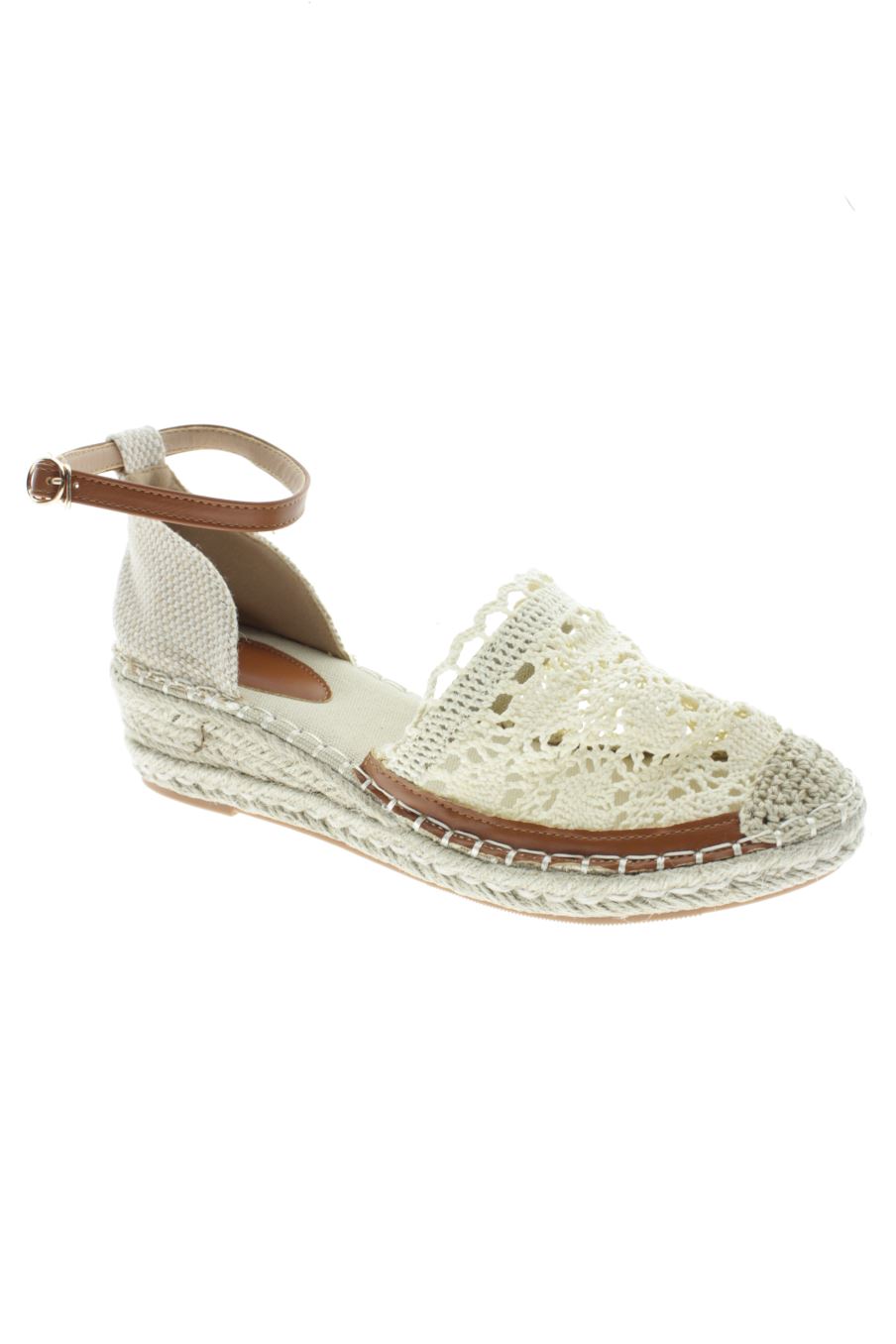 Plataformas de PERCENTIL de la talla 40, de color beige de
