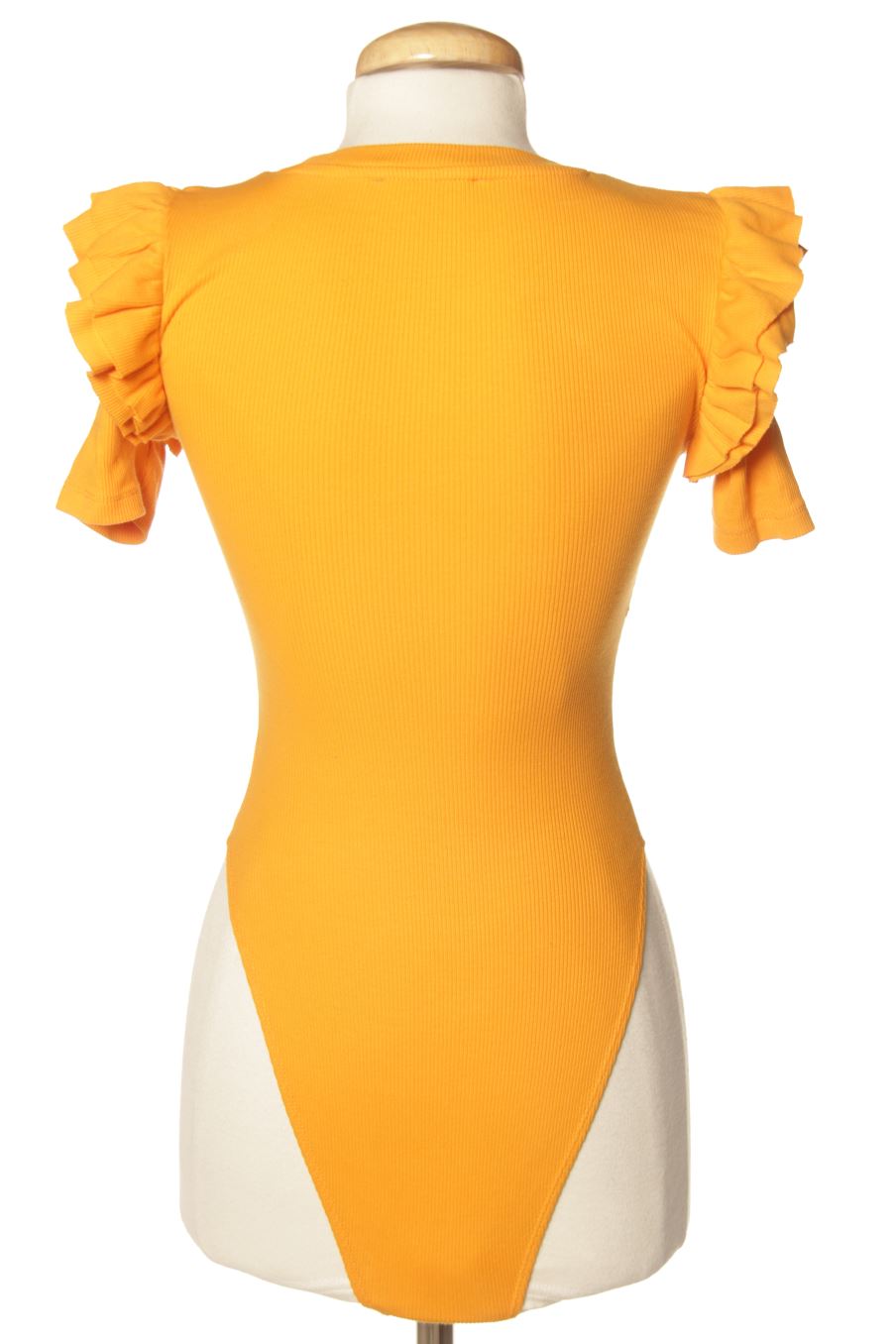 Body de Zara de la talla S, de color naranja