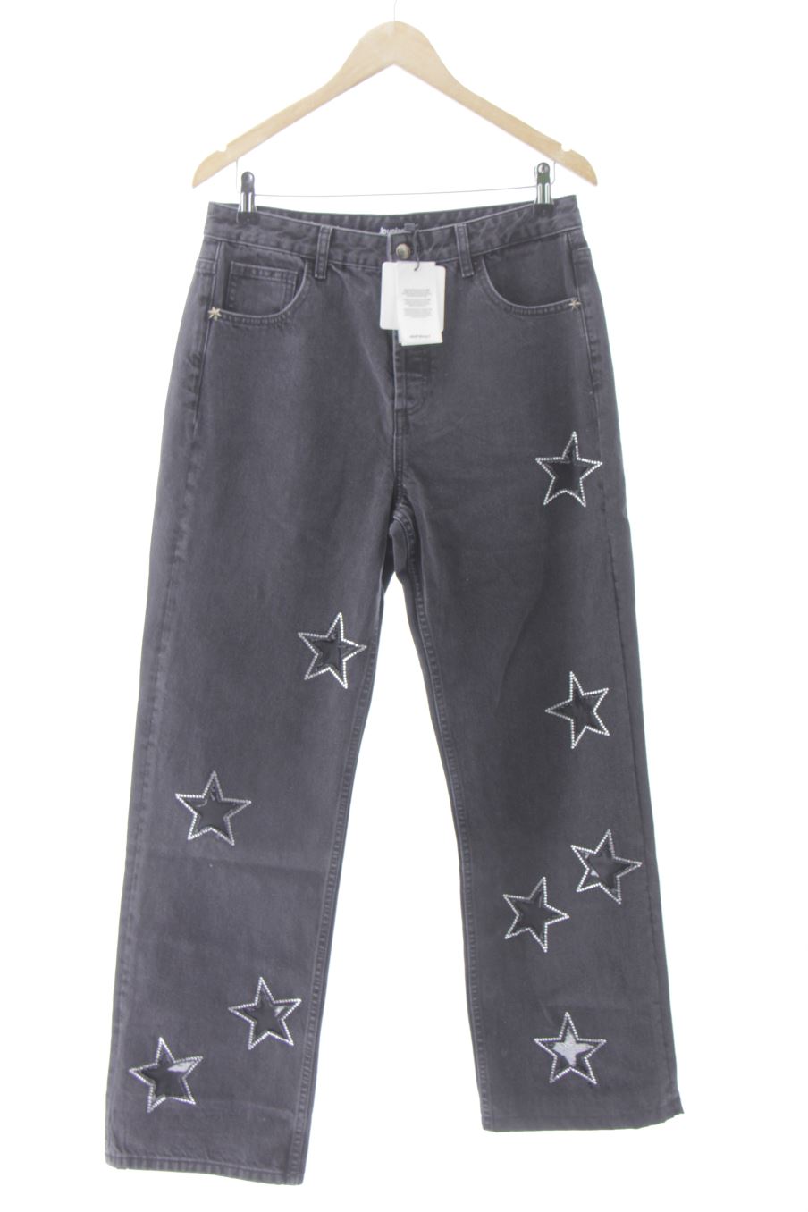 Jeans Desigual de la taille 42, de couleur noir de denim