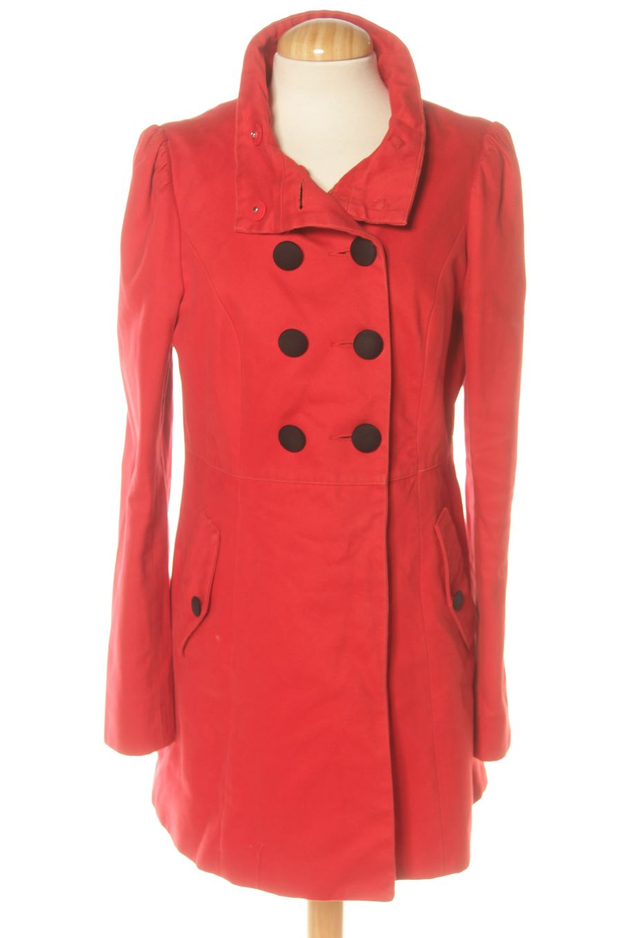 Manteau H&M de la taille 42, de couleur rouge