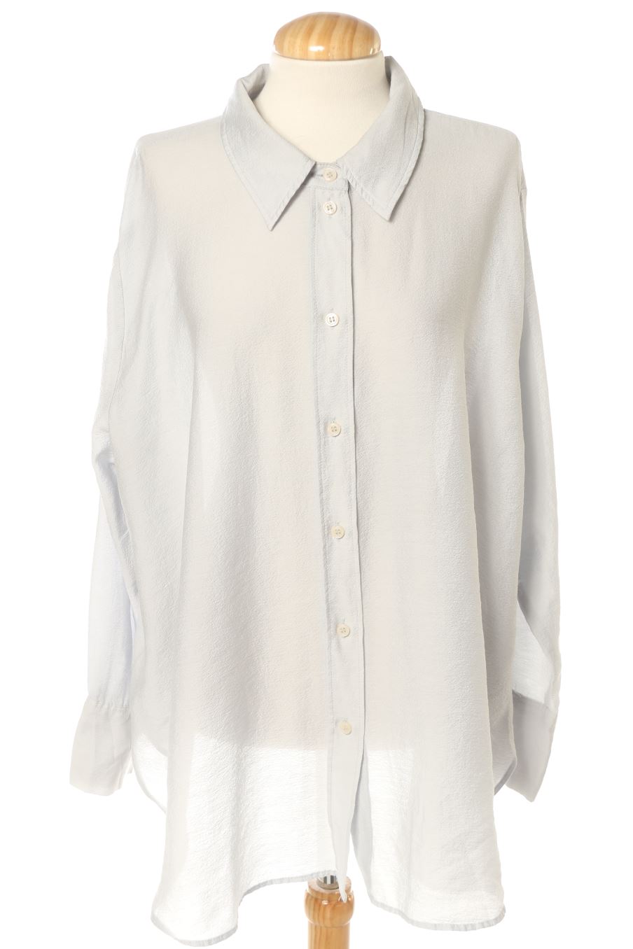 Chemise H&M de la taille XXL, de couleur bleu