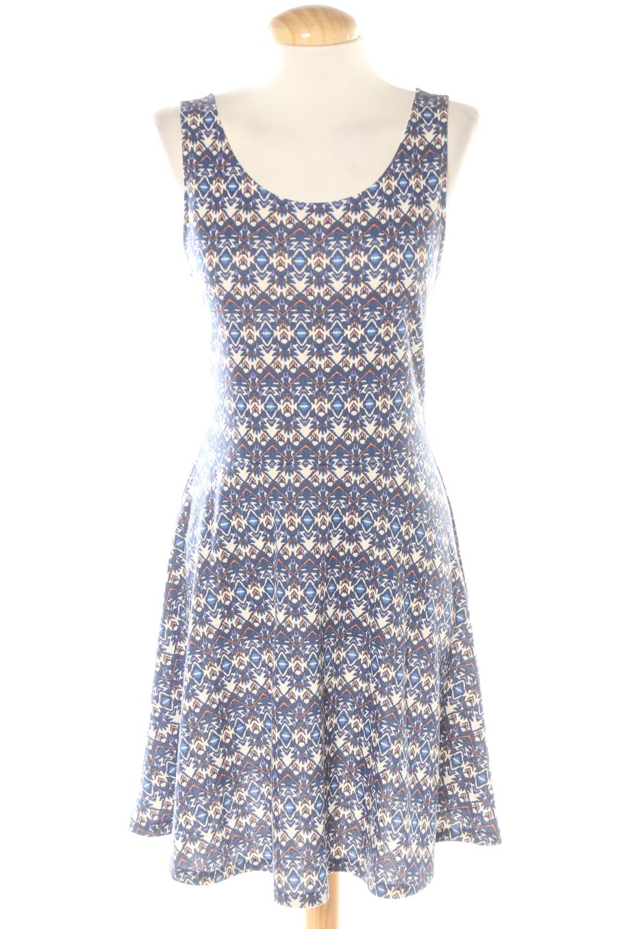 Robe casual H&M de la taille 38, de couleur bleu