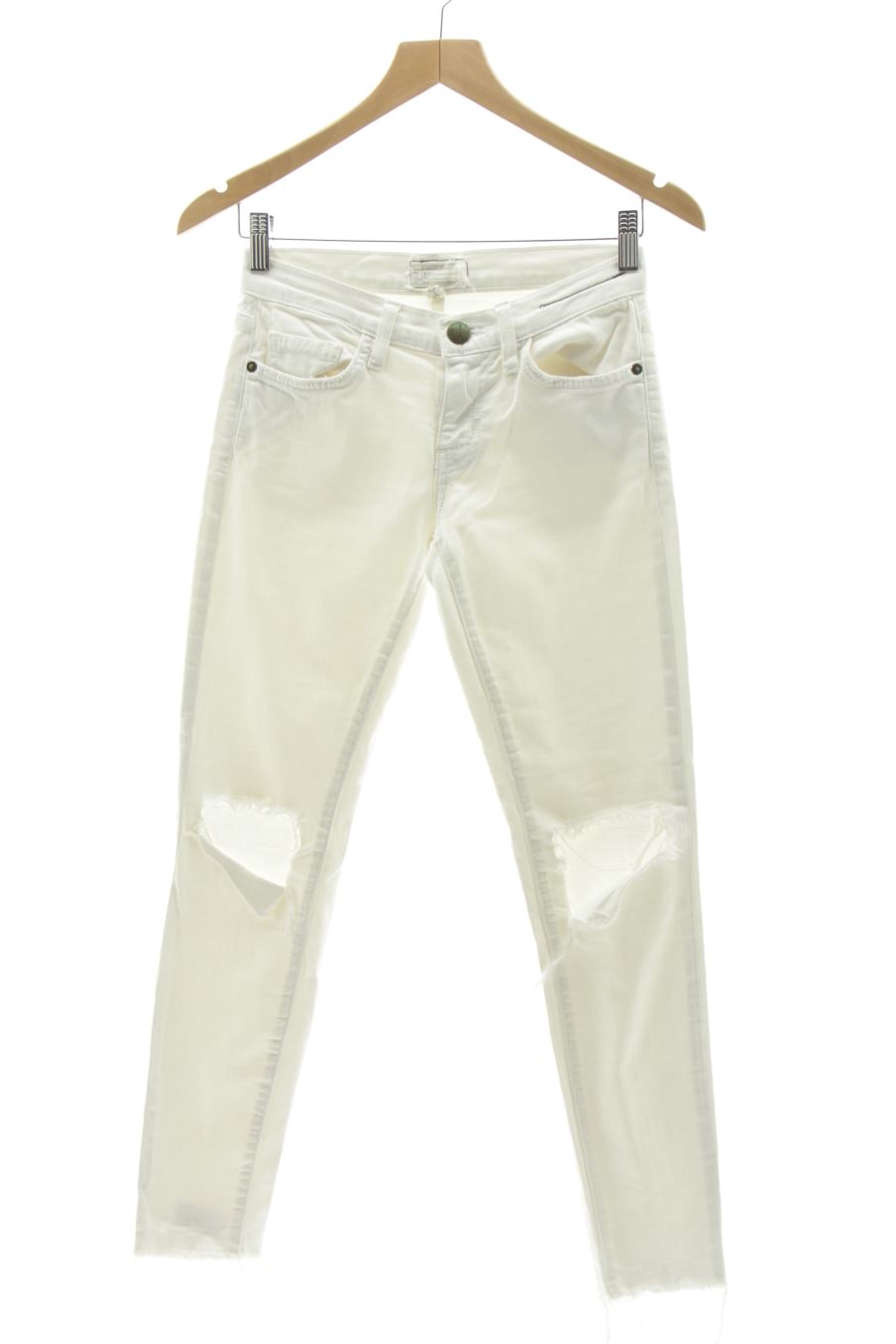 Jeans current /elliott de la taille S, de couleur blanc de denim