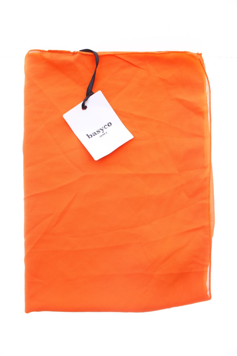 Fular de basyco de la talla Única, de color naranja