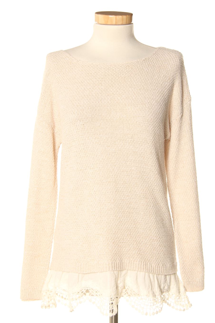 Pull Naf Naf de la taille S, de couleur blanc