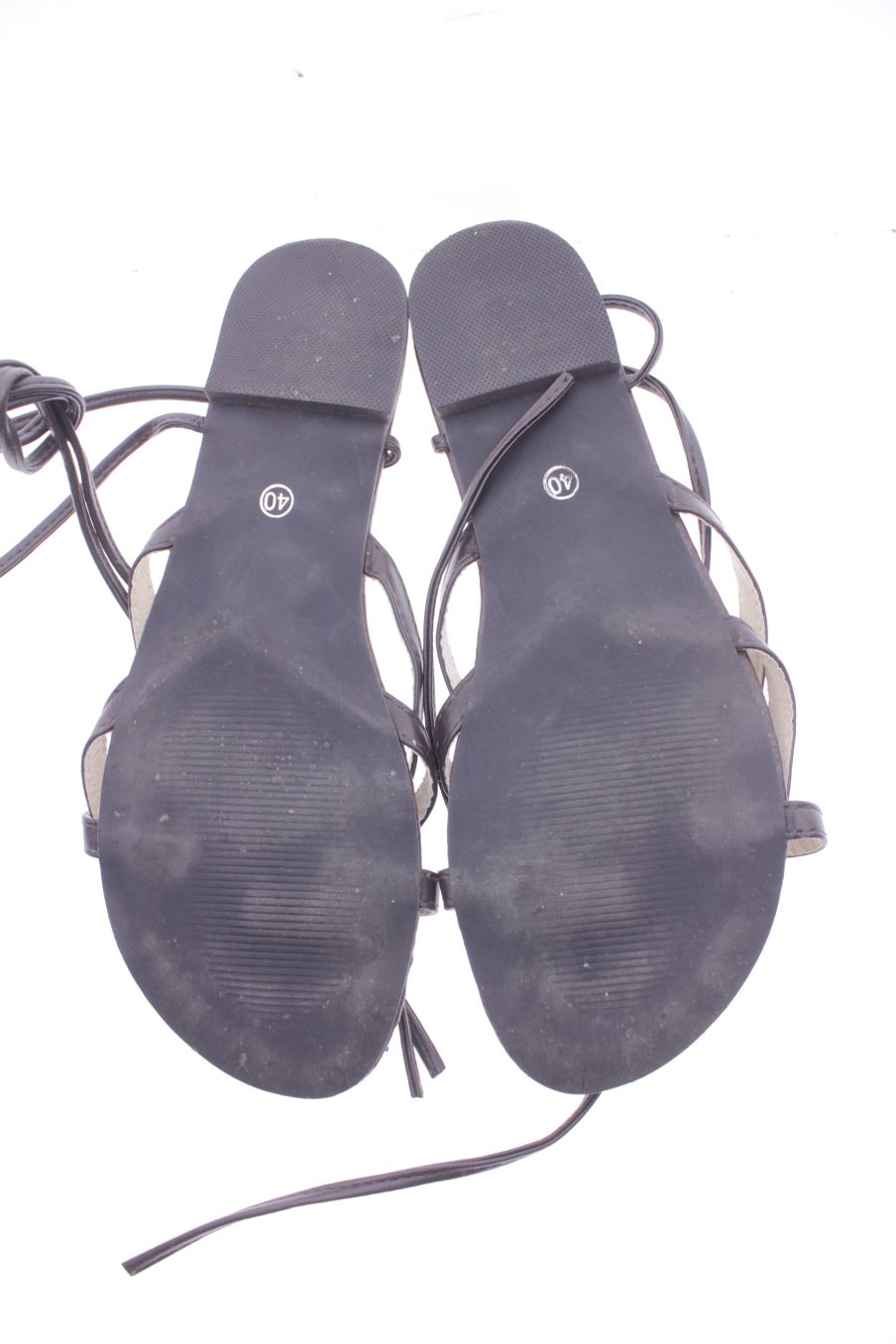 Sandalias planas de PERCENTIL de la talla 40, de color marrón de