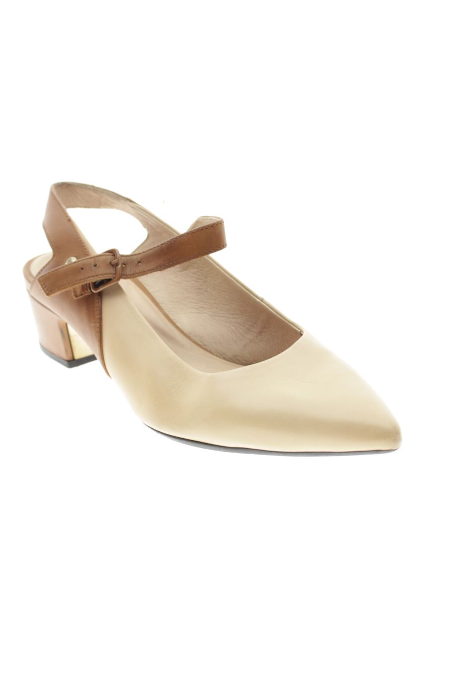 Zapatos de tacon de Pikolinos de la talla 41, de color beige de