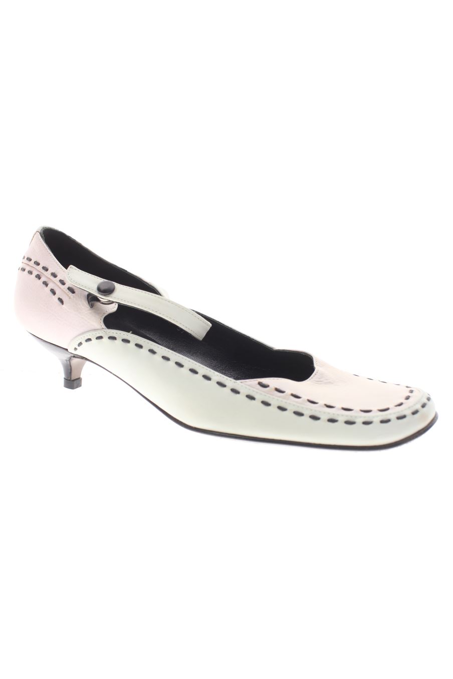 Zapatos de tacon de Audley de la talla 37, de color estampado de