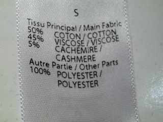 Pull Karl Marc John de la taille S, de couleur bleu marine