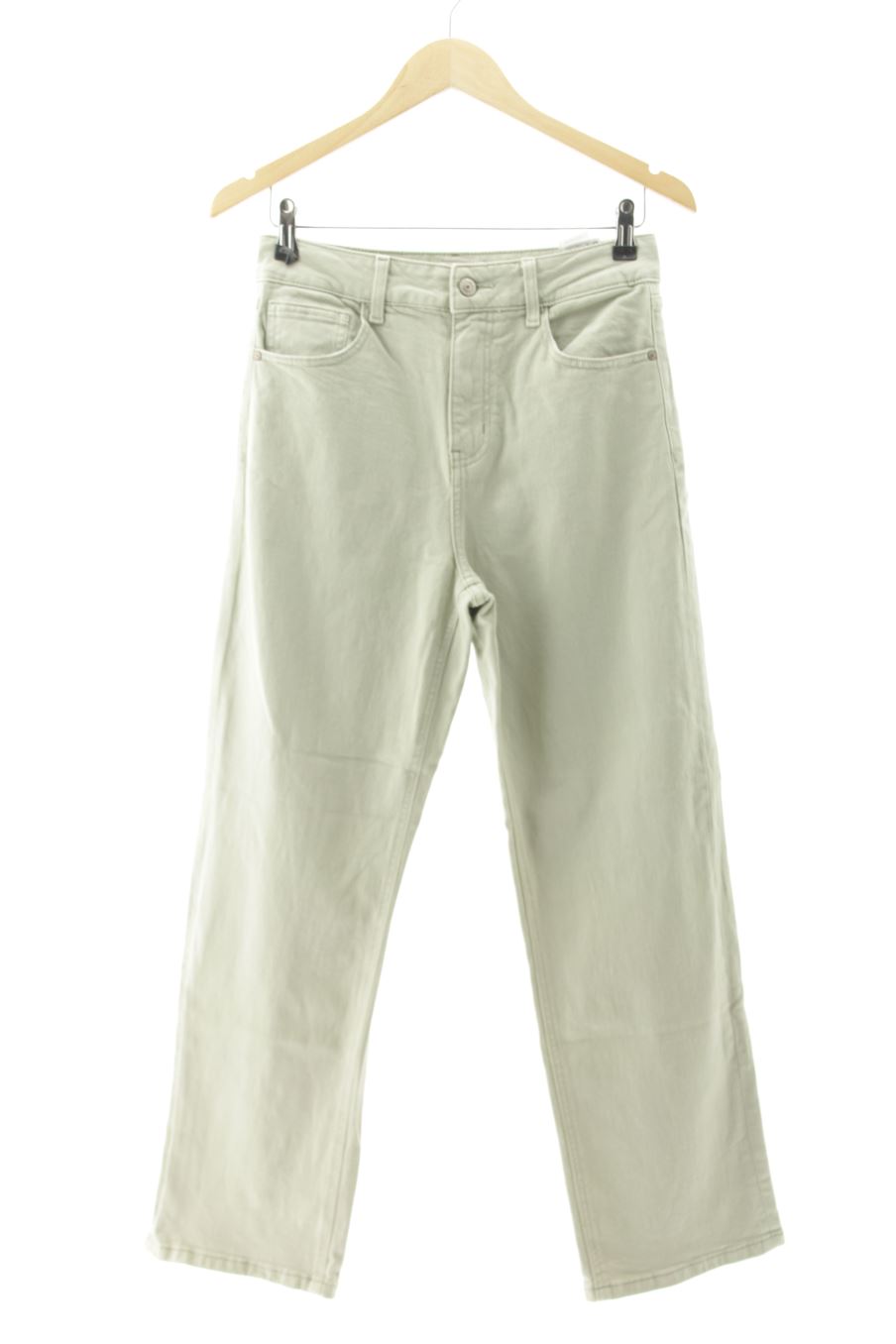 Jeans Oraije de la taille 38, de couleur vert de denim