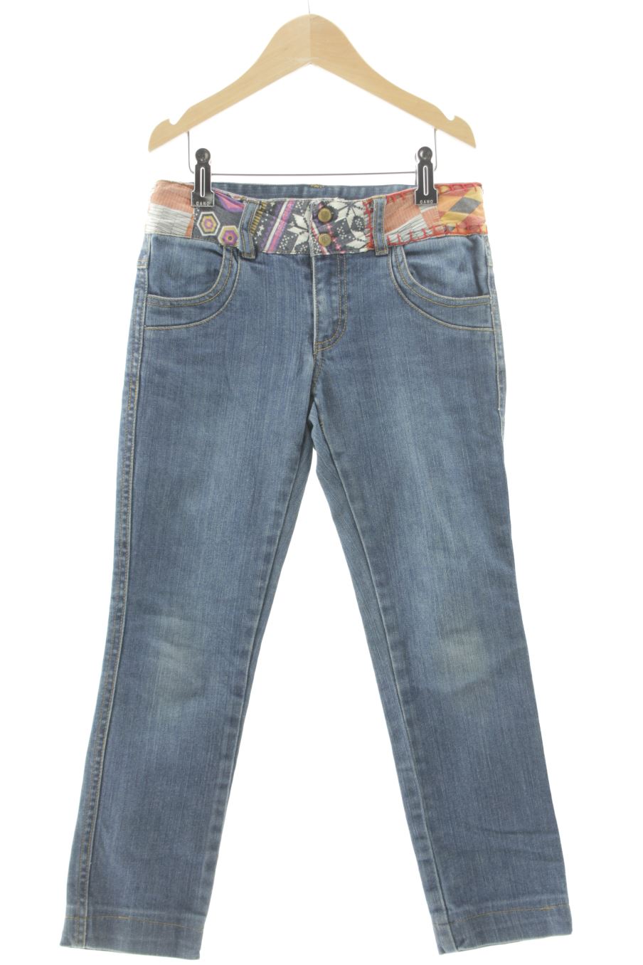 gebraucht Desigual Lange Jeans Größe 122 aus Denim