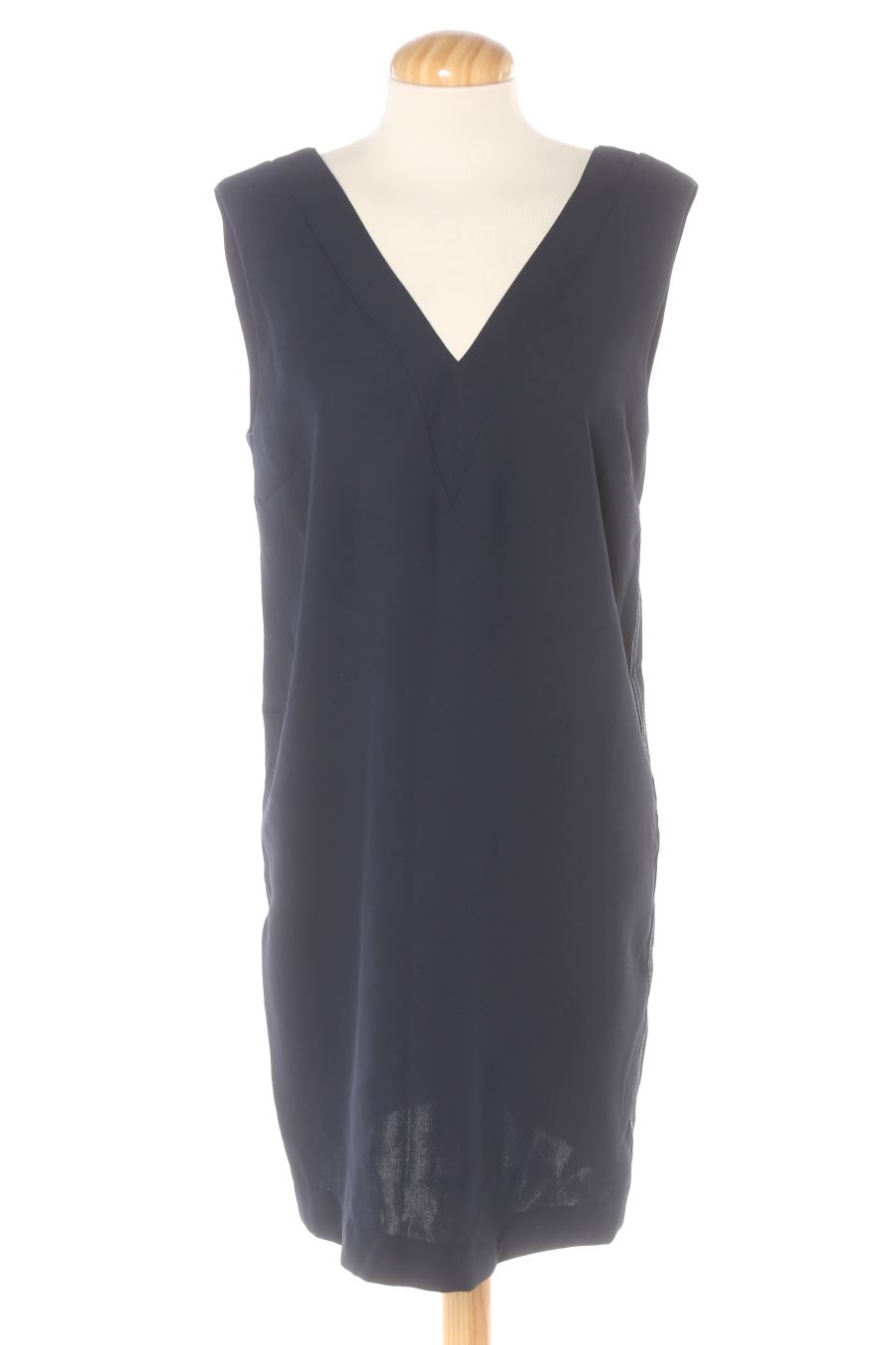 Vestido casual de Mango de la talla S, de color azul marino