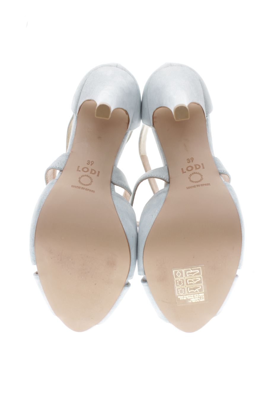 Zapatos de tacon de Lodi de la talla 39, de color azul de