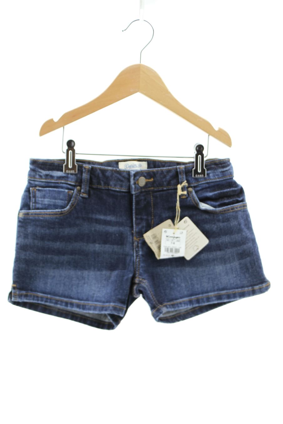 Short en jean Unit de la taille 7 ans de denim avec une étiquette