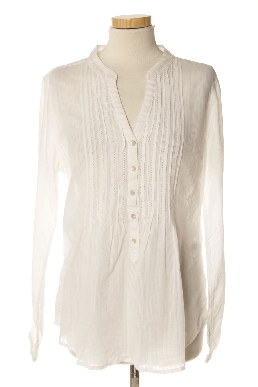 Blusa de manga larga de H&M de la talla 40, de color blanco
