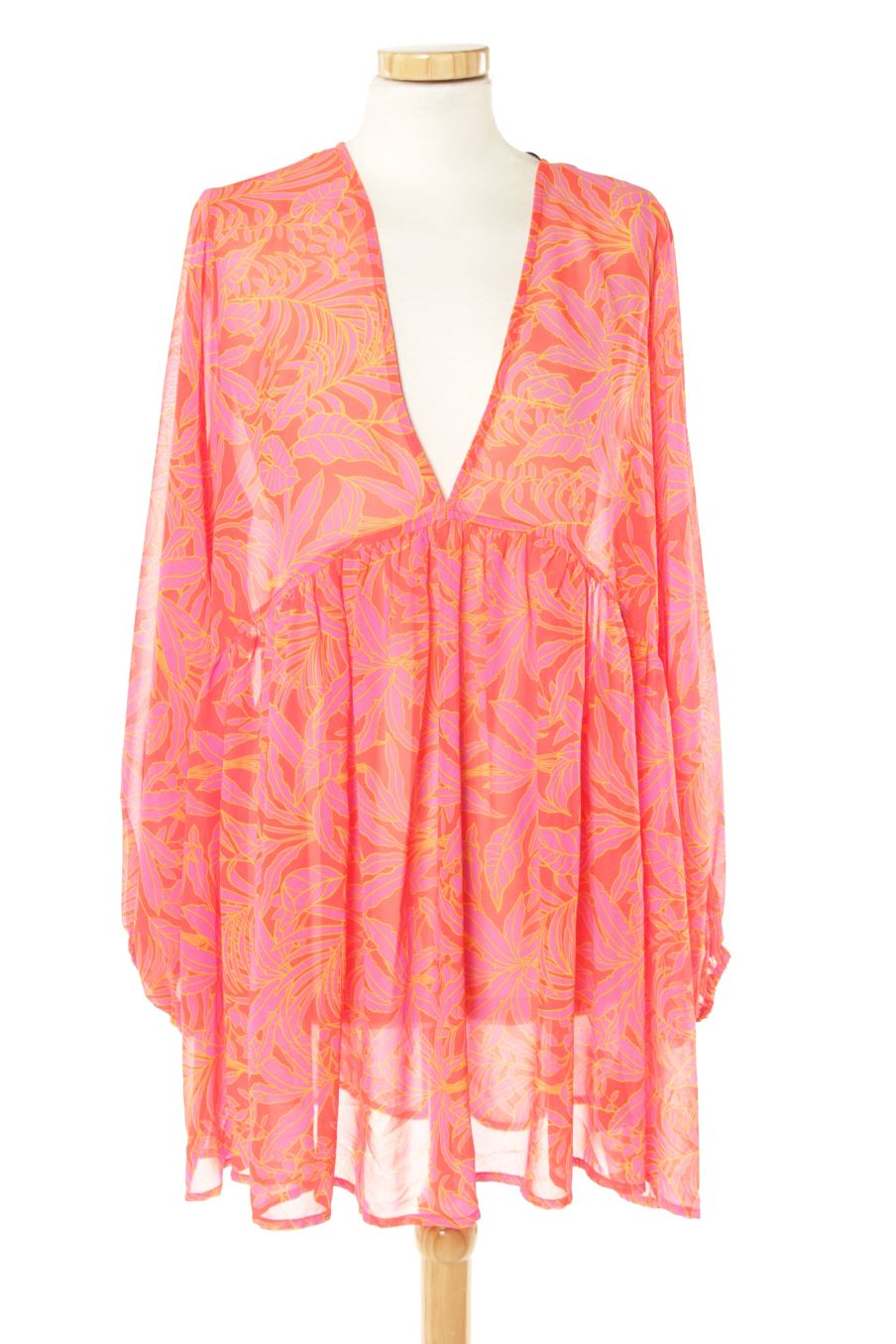 Robe casual H&M de la taille S, de couleur imprimés
