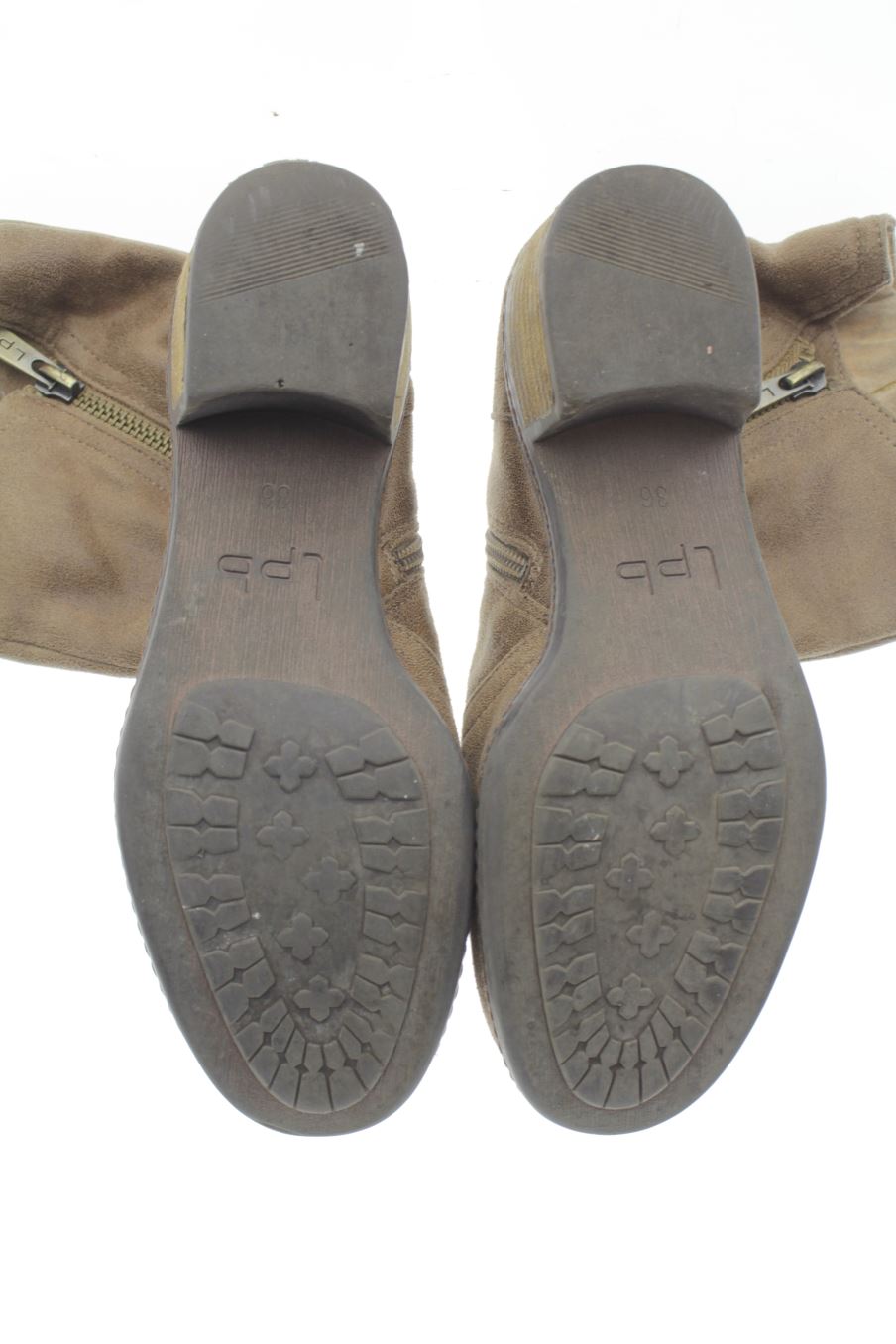 Botines de LPB de la talla 36, de color marrón de