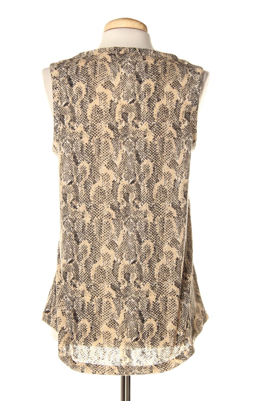 Top de Zeeman de la talla 38, de color animal print