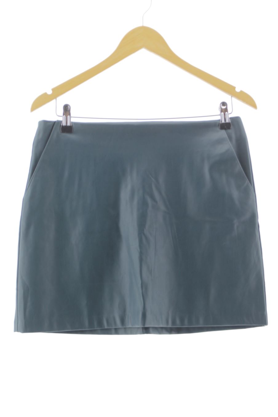 Aufwändiger Rock von Pull & Bear Größe L, Farbe Grün, aus Synthetisch für