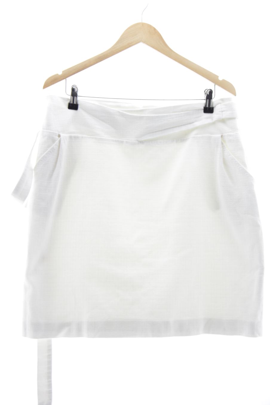 Jupe Cortefiel de la taille 46, de couleur blanc