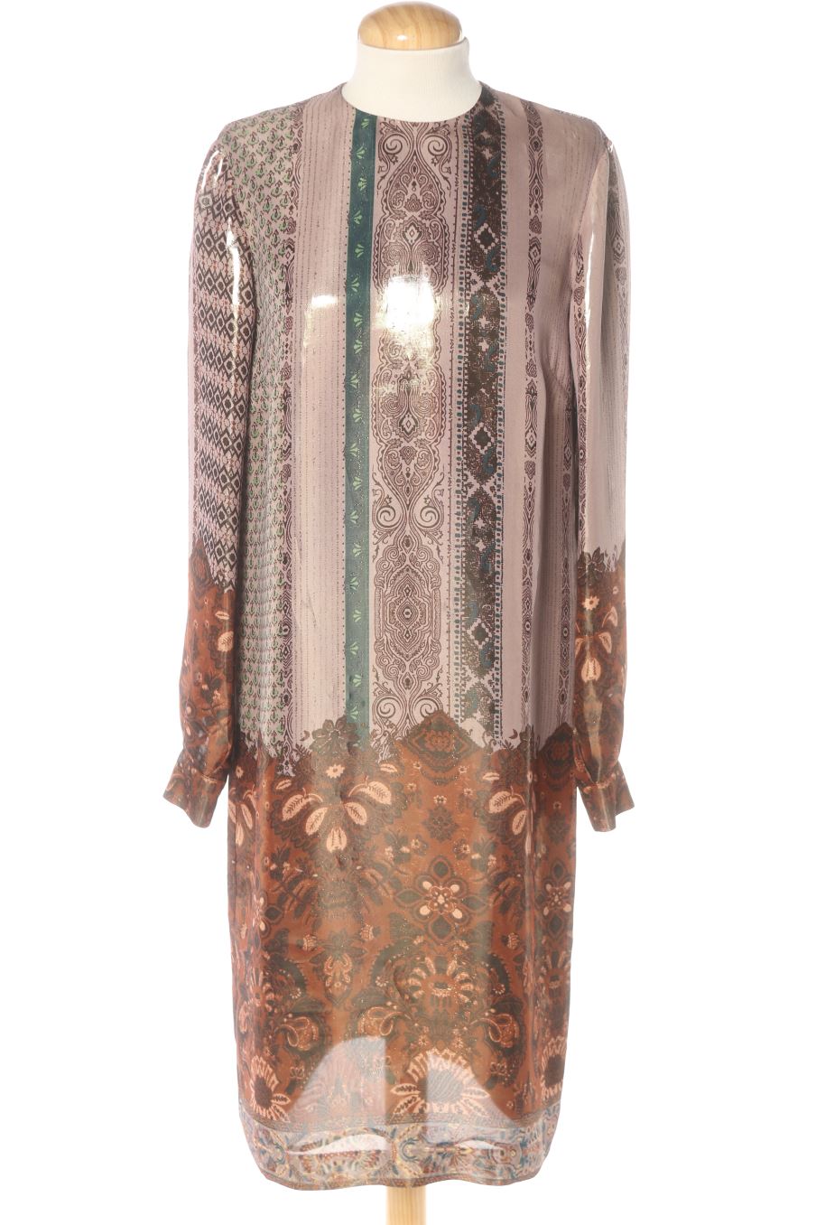 Robe casual Etro de la taille 42, de couleur imprimés de soie