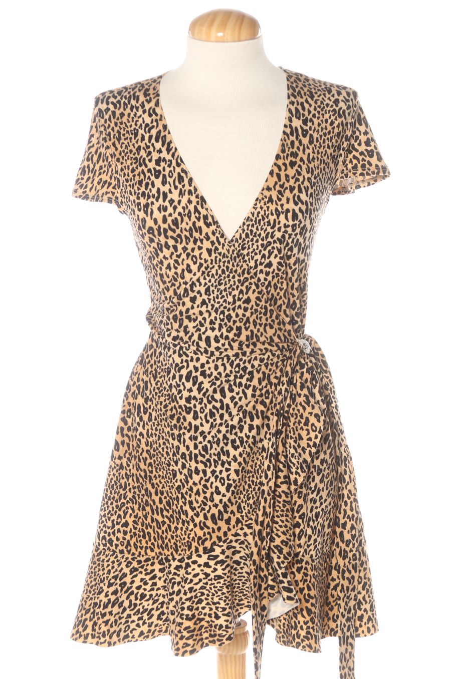Einfaches Kleid von H&M Größe 32, Farbe Animal print, für