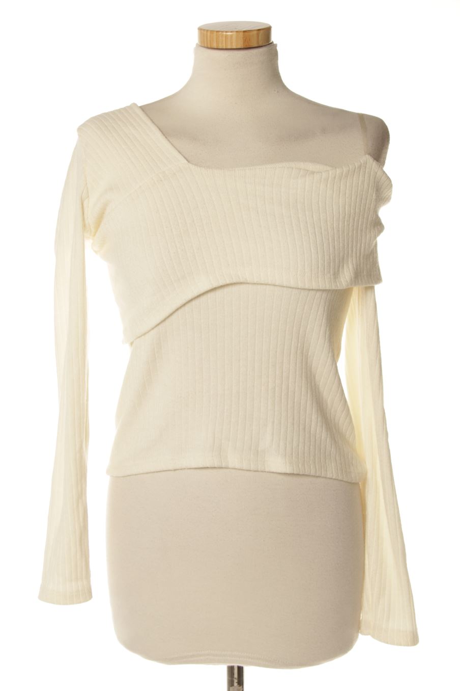Jersey de Made in italy de la talla S, de color beige