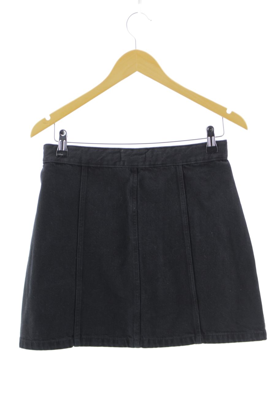 Jupe Trafaluc de la taille M, de couleur noir de denim