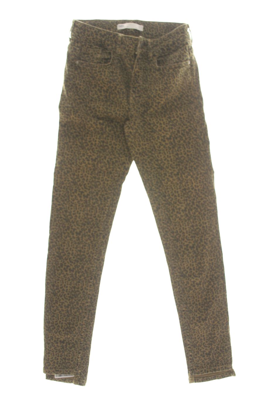 Vaqueros de Zara de la talla 34, de color animal print de ropa vaquera