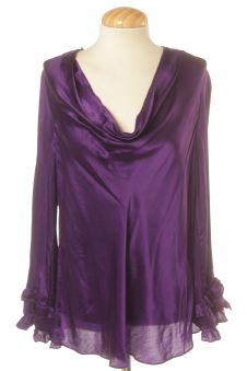 Blusa de manga larga L Uterqüe