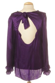 Blusa de manga larga L Uterqüe